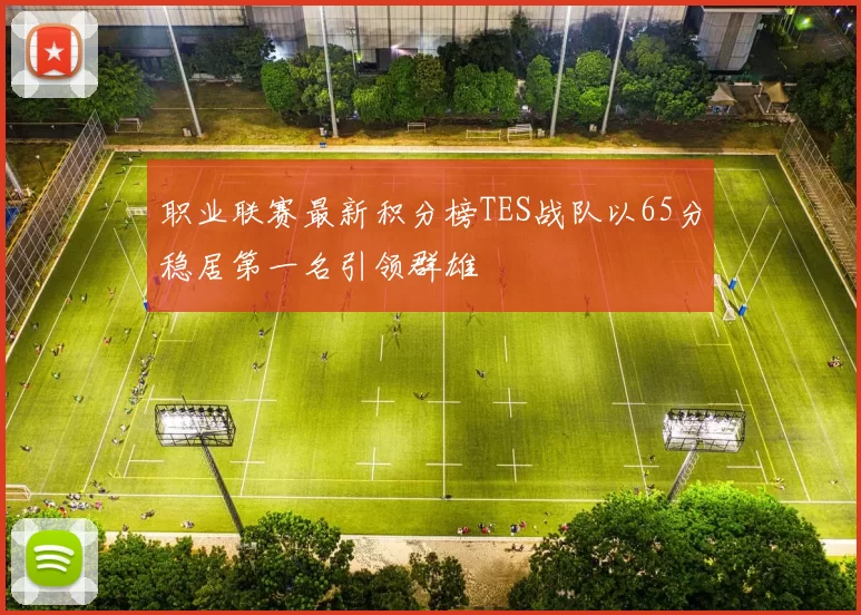 职业联赛最新积分榜TES战队以65分稳居第一名引领群雄