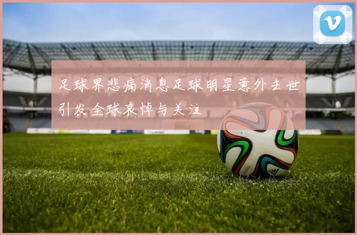 足球界悲痛消息足球明星意外去世引发全球哀悼与关注